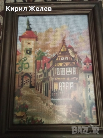 Гоблен в рамка 50498, снимка 2 - Гоблени - 52506553