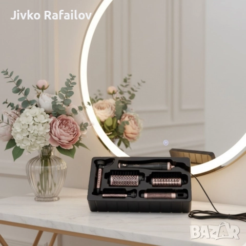 S&R Styling SD-937A – 5 в 1 уред за перфектна прическа без фризьор и с обем като от салон