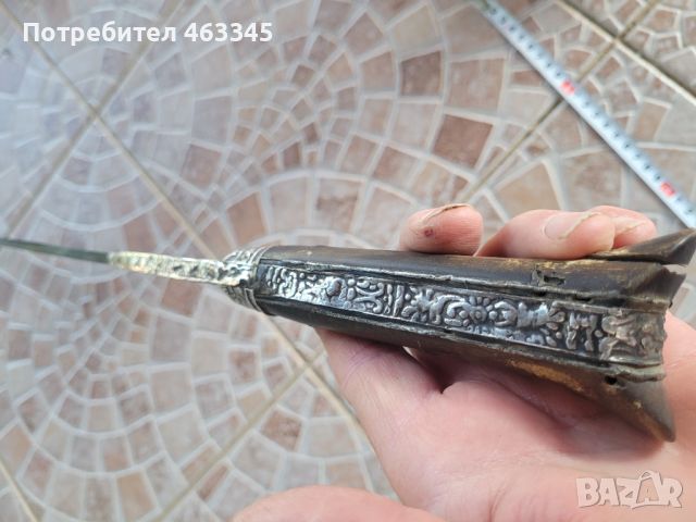 Ятаган, кама, кинжал, нож, каракулак, снимка 13 - Антикварни и старинни предмети - 46248187
