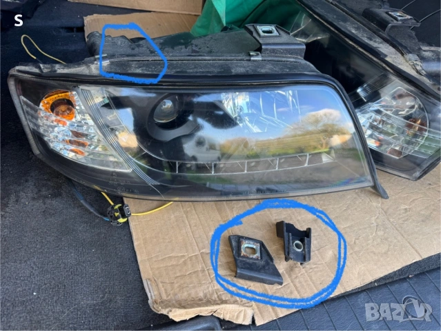 Тунинг фарове с лупи Audi A6/C6, снимка 4 - Друга електроника - 54292067