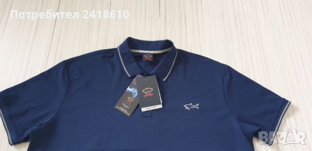 Paul & Shark Pique Cotton Mens Size 4XL и 3XL НОВО! ОРИГИНАЛНИ Тениски!, снимка 10 - Тениски - 45455556