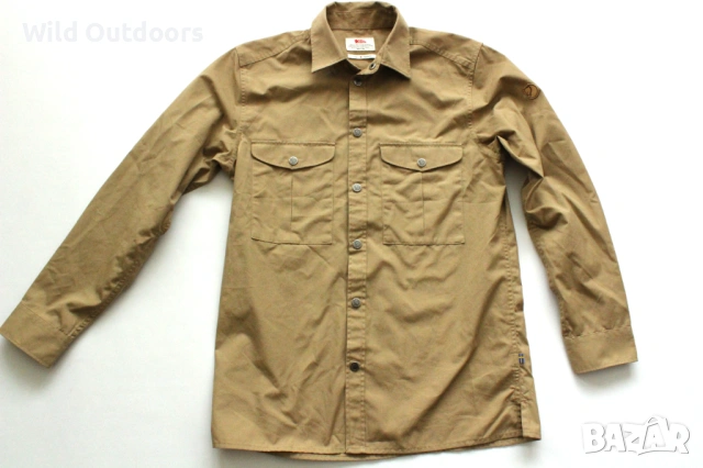 FJALLRAVEN Greenland shirt - мъжка риза с дълъг ръкав, размер М