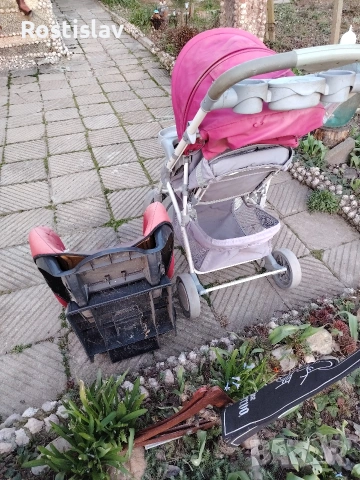 детска количка и детско столче за кола , снимка 3 - Детски колички - 53816190