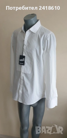 DQUARED2 Cotton Made In Italy Mens Size 50 / L НОВО ! ОРИГИНАЛ! Мъжка Риза!, снимка 11 - Ризи - 53797478
