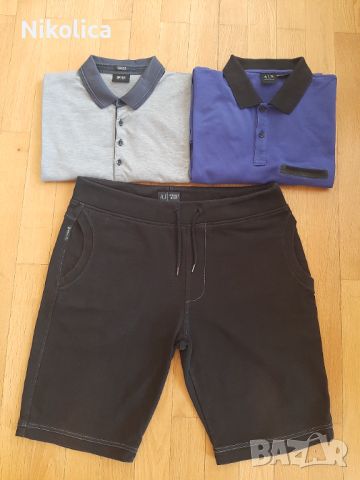 Мъжки блузи Armani, Boss и къс панталон Armani jeans , размер XL и XXL. Оригинални!, снимка 8 - Блузи - 45264705