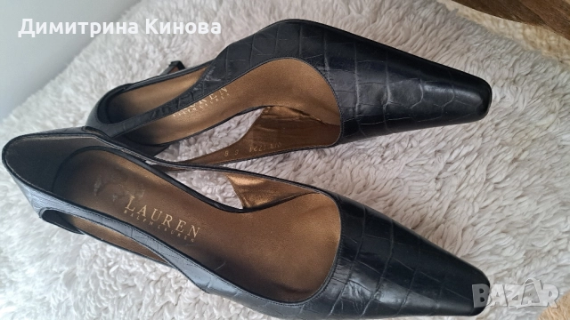официални обувки Ralph Lauren 36 номер, снимка 5 - Дамски обувки на ток - 52263223