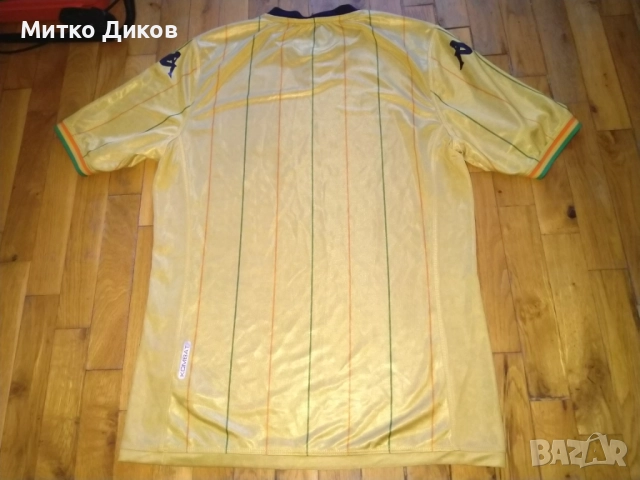 Спортна тениска лъскава материя маркова на Каппа Венеция Италия игрална размер С като нова, снимка 8 - Футбол - 51665574