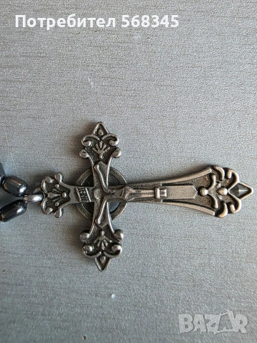 Мъжки гердан от стомана, снимка 4 - Колиета, медальони, синджири - 54041198