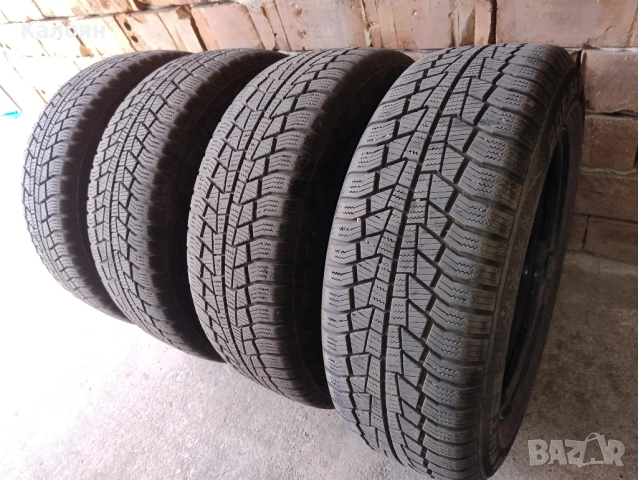 Гуми с алуминиеви джанти R16 205x60, снимка 2 - Гуми и джанти - 53537395