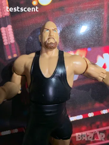 Екшън фигура WWE Big Show Грамадата WWE Mattel Camouflage basic series играчка figure action black, снимка 11 - Колекции - 49149578