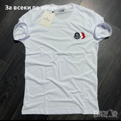 Moncler Мъжка Тениска👕Мъжка Блуза С Къс Ръкав - Различни Цветове Код Bal Style9