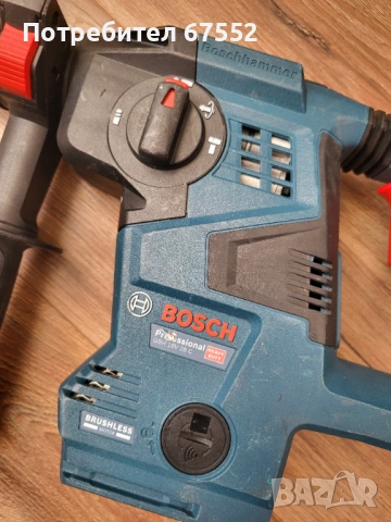 Безчетков перфоратор Bosch GBH 18V-28 C, снимка 6 - Други инструменти - 53669746