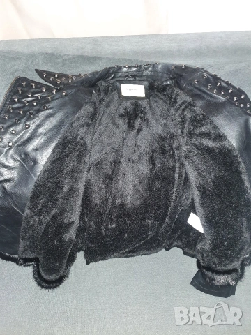 кожено дамско яке, снимка 3 - Якета - 53859967