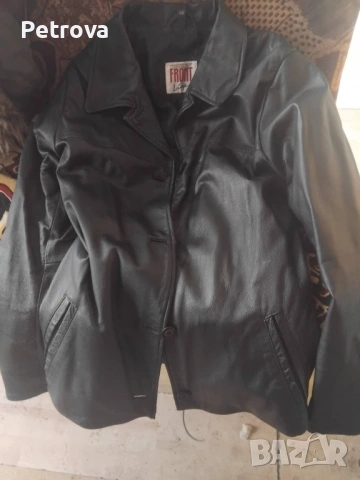 Дамски якета тип сако от естествена кожа М размер, снимка 10 - Палта, манта - 53520454
