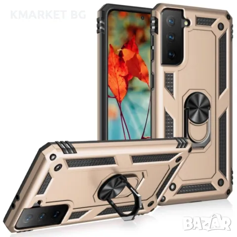 Samsung Galaxy S21 5G Удароустойчив Ring Holder Калъф и Протектор, снимка 4 - Калъфи, кейсове - 48205832