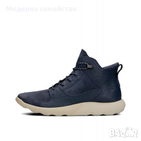 Мъжки зимни боти timberland flyroam leather hiker navy blue, снимка 3 - Мъжки боти - 46689695