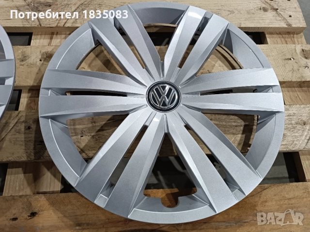 Чисто нови оригинални тасове VW 16 цола, снимка 5 - Аксесоари и консумативи - 52360000