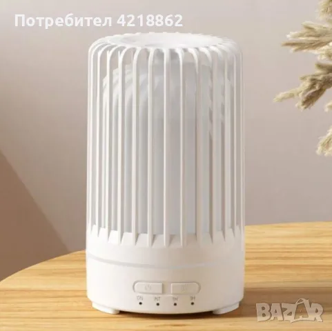 Ултразвуков дифузер за етерични масла в клетка за птици | Капацитет 150 ml, USB захранване, 7-цветни, снимка 2 - Други - 47077930