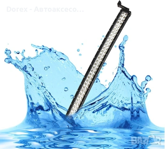 Извит LED бар 107 см - 240W, 80 LED, 12V/24V за джип, ATV и камион, снимка 6 - Аксесоари и консумативи - 53780702