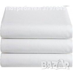 Бели памучни чаршафи