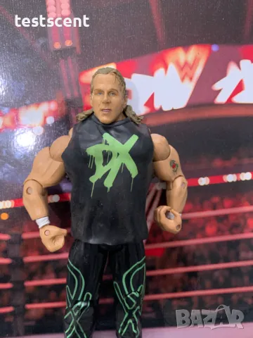 Екшън фигура WWE HBK Shawn Michaels The Heartbreak Kid DX Ring Rage Шон Майкълс играчка, снимка 12 - Колекции - 48506835