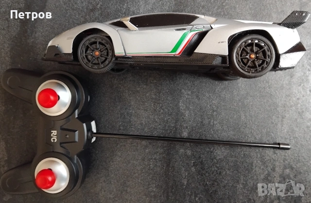 радиоуправляема играчка Happinet Lamborghini Veneno в мащаб 1/14, снимка 4 - Електрически играчки - 53912512