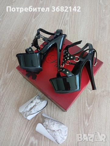 продавам дамски обувки на ток , снимка 5 - Дамски обувки на ток - 53925168