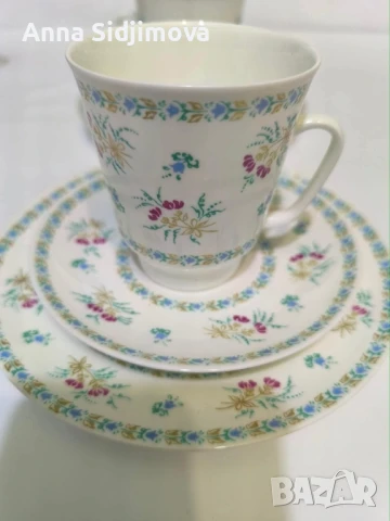 Руски порцелан ЛФЗ троен сет , снимка 4 - Сервизи - 51228824