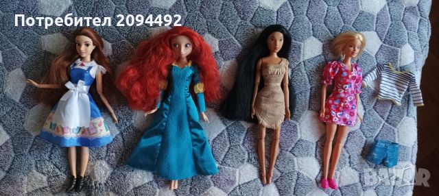 Лот кукли Disney Store/Barbie , снимка 1 - Кукли - 46262233