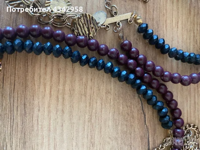 Комплект колие и гривна. Германия. , снимка 3 - Колиета, медальони, синджири - 49411498