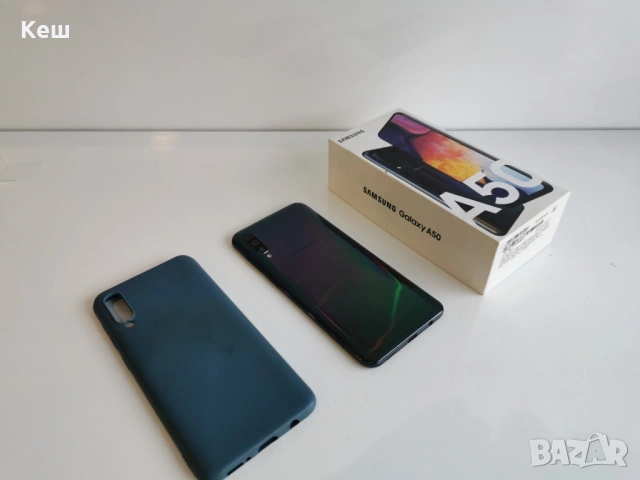 Смартфон Samsung Galaxy A50 (128GB), снимка 4 - Samsung - 53644612