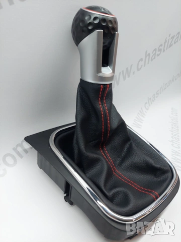 Топка с кожа скоростен лост VW GOLF 5/6   , снимка 5 - Части - 53986756