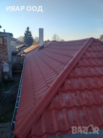 Метална Керемида "СИМЕТРИК" - производство и монтаж, снимка 7 - Строителни материали - 47114545