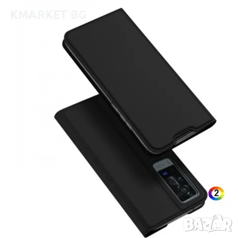 vivo X60 Pro DUX DUCIS Кожен Калъф и Протектор, снимка 2 - Калъфи, кейсове - 49465921