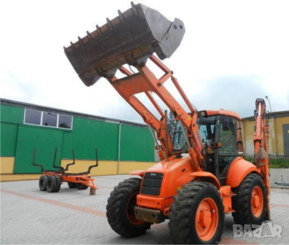 Услуги с ГОЛЯМ комбиниран БАГЕР --ФАДРОМА със задна кофа за копаене и предно гребло за заравняване, снимка 5 - Други ремонти - 50789673