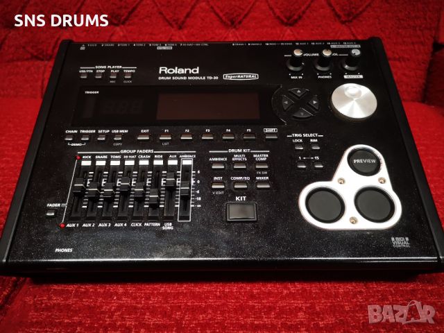 Модул Roland TD30 + кейс Отлична оферта!, снимка 2 - Други - 45796346