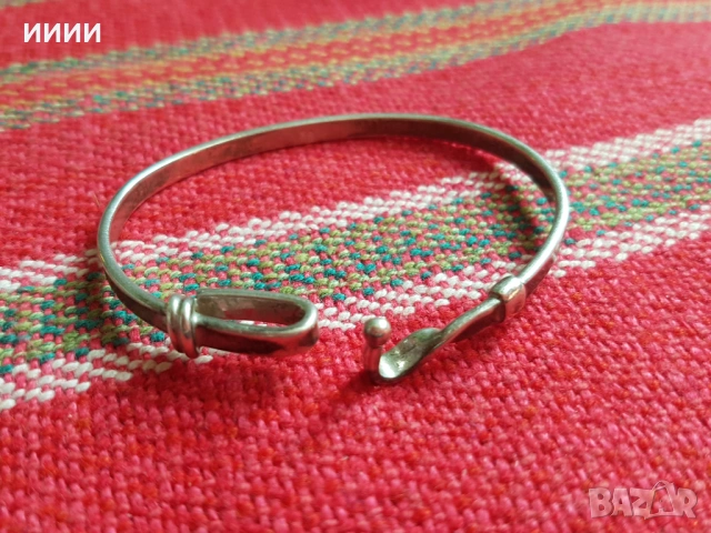 Сребърна гривна 925, снимка 3 - Гривни - 53736613