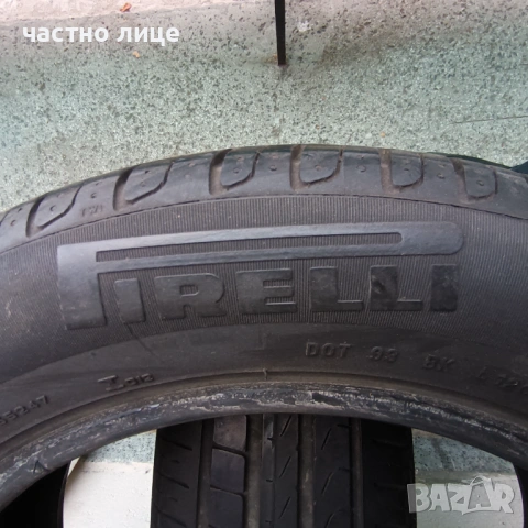 205/55/16 Пирели две гуми, снимка 5 - Гуми и джанти - 54000900