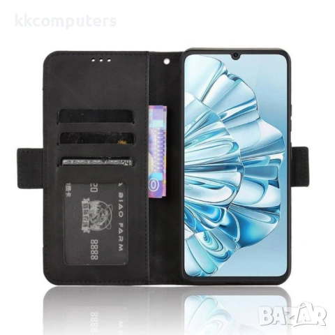 Cubot A20 Magnetic Wallet Кожен Калъф и Протектор, снимка 10 - Калъфи, кейсове - 53247967