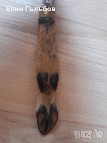 Орехотрошачка с дръжки крака от дива коза, снимка 7 - Колекции - 51273930