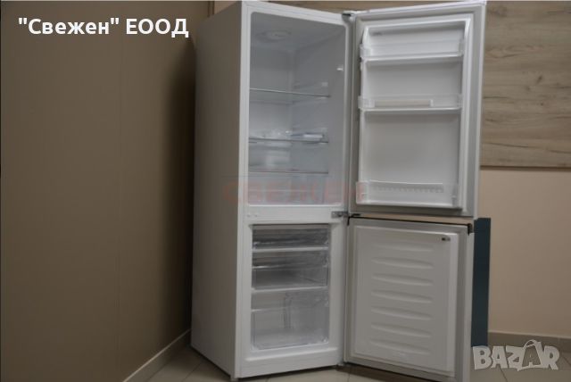 Хладилник с фризер HANSEATIC HKGK14349DW, снимка 4 - Хладилници - 45615575