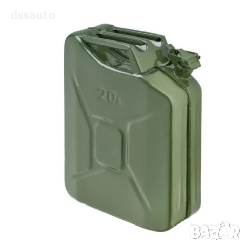 Метална туба за гориво 20L военен тип Jerry Can