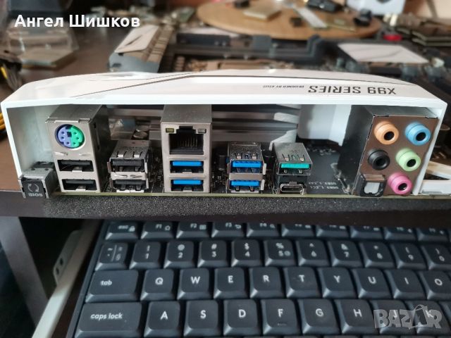 Дънна платка X99 Asus X99-A II + I7-5820k 3300MHz Socket 2011-3, снимка 4 - Дънни платки - 34638668