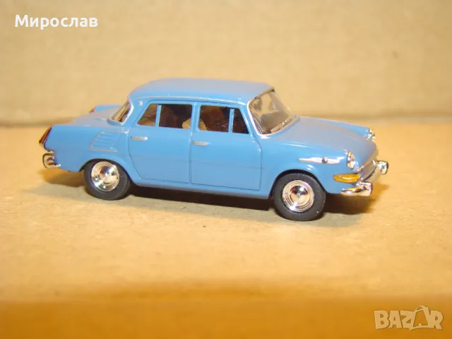 HERPA H0 1/87 SKODA 1000 MB МОДЕЛ КОЛИЧКА ИГРАЧКА, снимка 3 - Колекции - 48751037