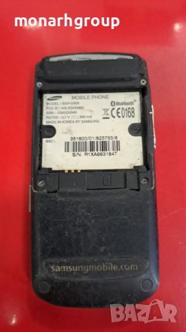 Телефон Samsung SGH-D900 /за части/, снимка 2 - Samsung - 46712448