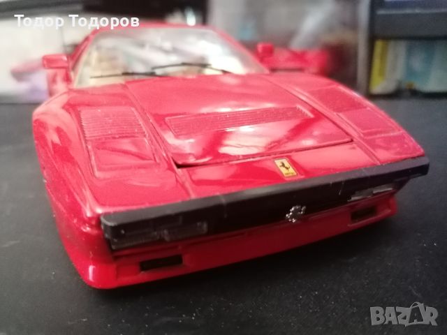 Колекционерски модел Ferrari - 288 GTO Bburago 1/18, снимка 3 - Колекции - 46351599