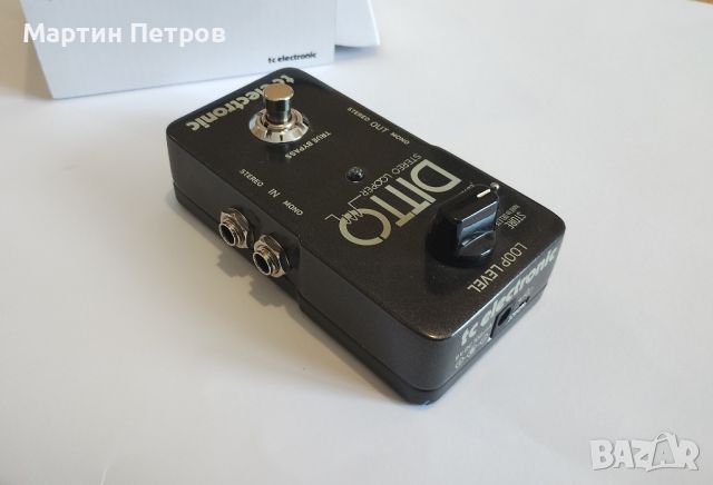 Стерео Луупър Tc electonic DITTO, снимка 3 - Китари - 45401255