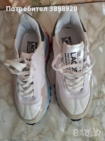 Дамски маратонки Lacoste, снимка 4 - Маратонки - 53743272