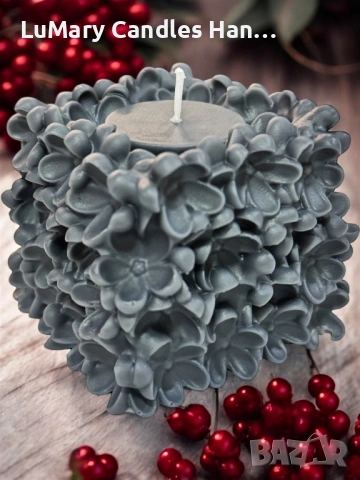 Свещ “ Цветчета”, снимка 2 - Декорация за дома - 53223403