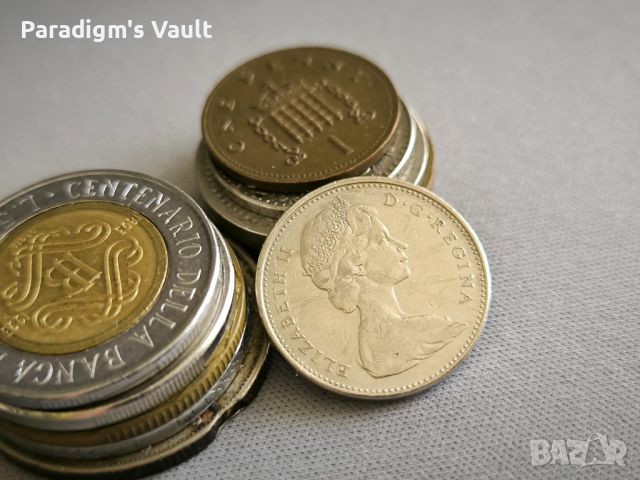 Монета - Канада - 5 цента | 1975г., снимка 2 - Нумизматика и бонистика - 46475086